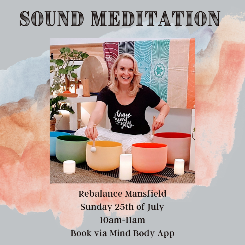 Sound meditation Pure Presence Rebalance Brisbane